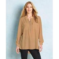 Zip Front Tunic