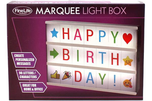 1 x Marquee Light Box