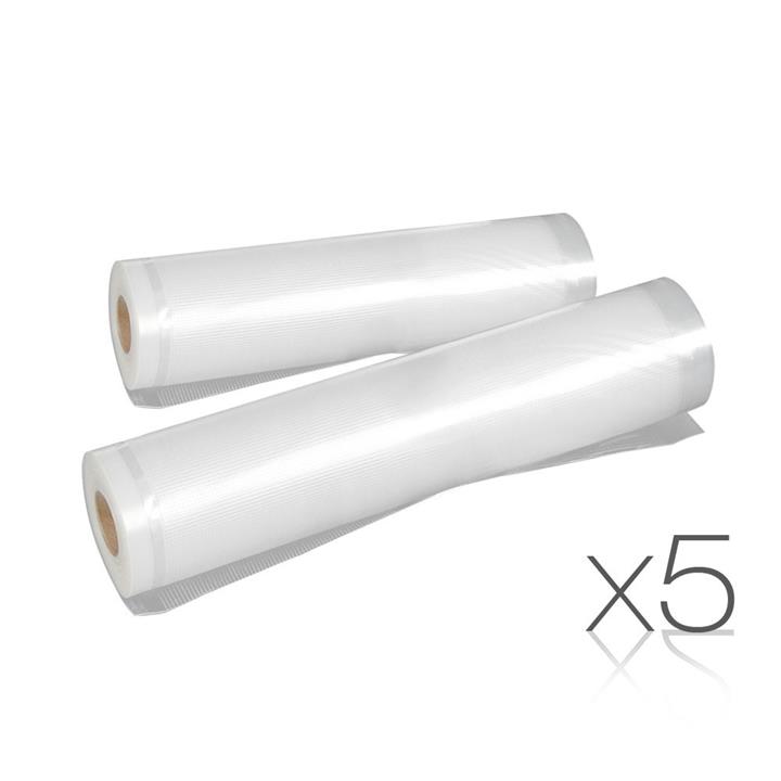 10 x Food Saver Vacuum Seal Packing Storage Rolls 20cm + 28cm