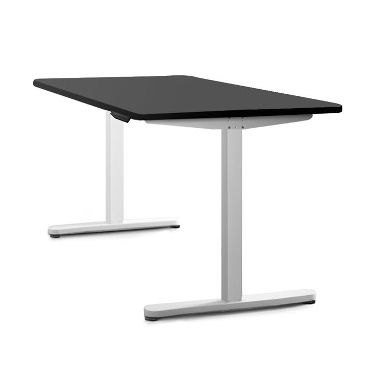 100x60cm Adjustable Desk Sit Or Stand Motorised Electric Height Adjustment Office Table Black