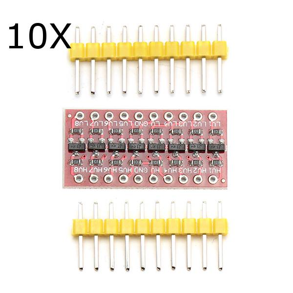 10Pcs 8-Channel Logic Level Translator Converter Bi-Directional Module