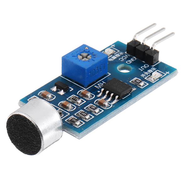 10Pcs Microphone Sound Sensor Module Voice Sensor High Sensitivity Sound Detection Module Whistle Module For Arduino