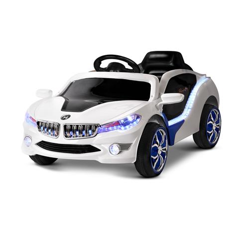 12V Kids Ride on Car Electric w/ 2 Speed Twin Motor MP3 White