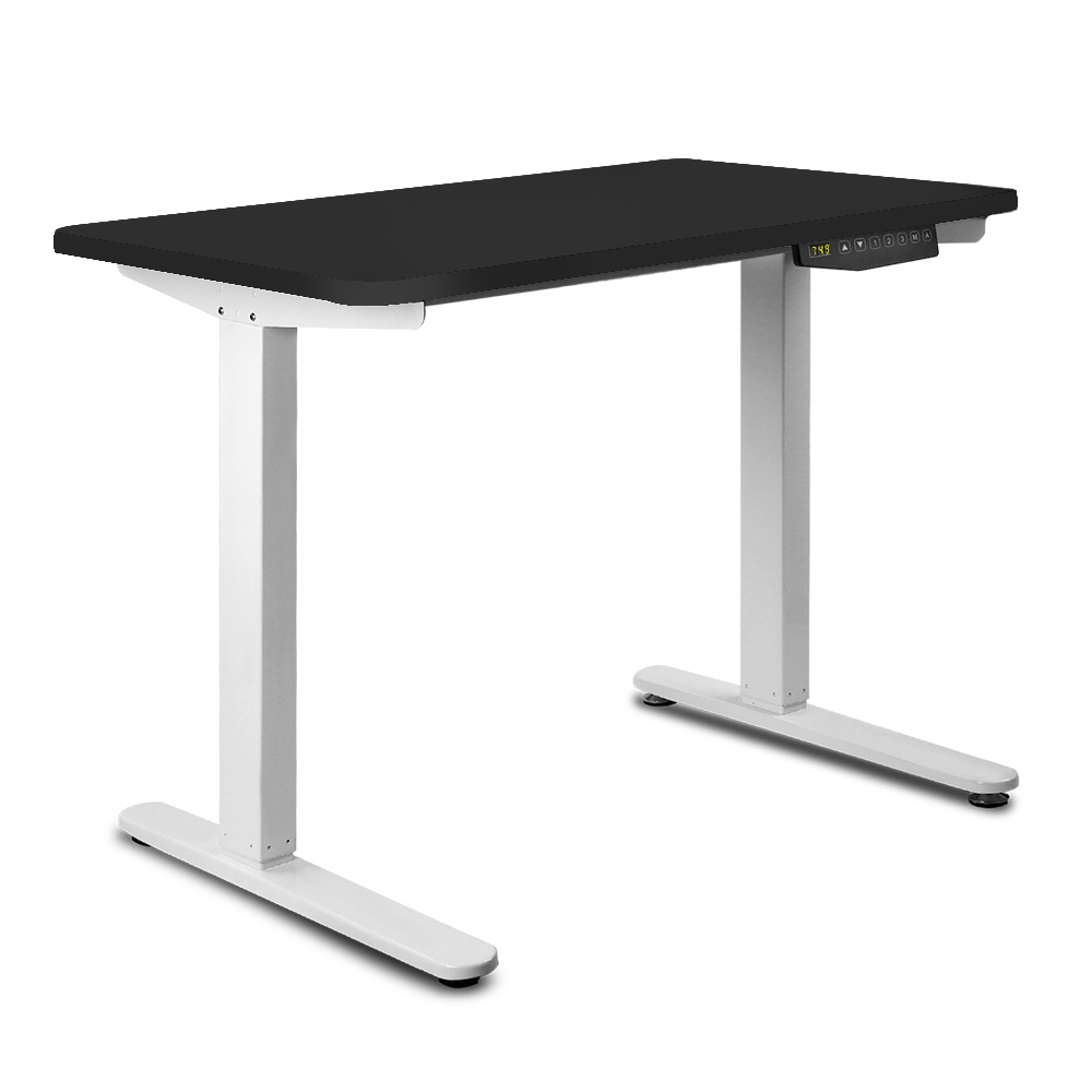 140CM Motorised Height Adjustable Sit Stand Desk (Black)