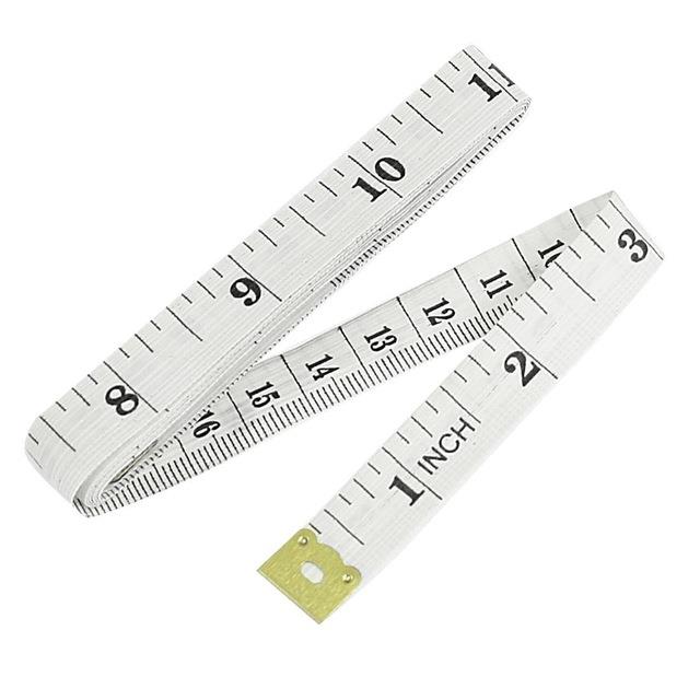 150 cm 60' Soft Plastic Cloth Tape Sell Body Measuring Ruler Sewing Tailor Ruler Meter Sewing Random Color