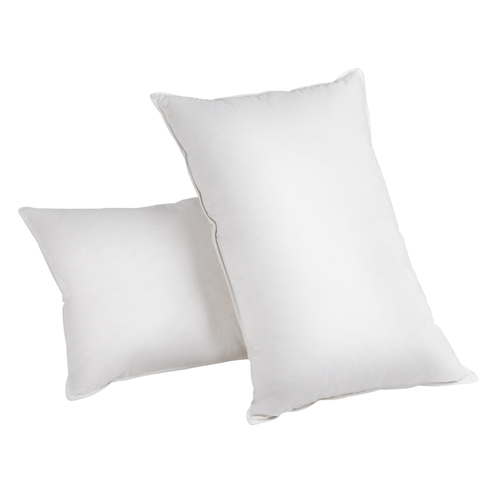 2 Piece Duck Feathers Down Pillow with Bag