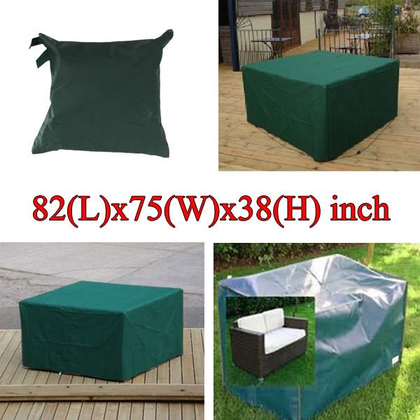 210x193x97cm Garden Outdoor Furniture Waterproof Breathable Dust Cover Table Shelter