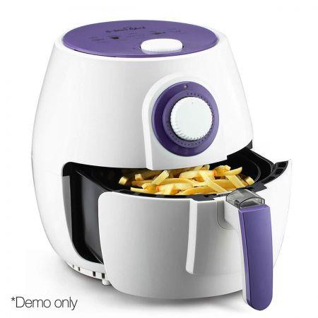 2.6L 1300W Air Fryer - White