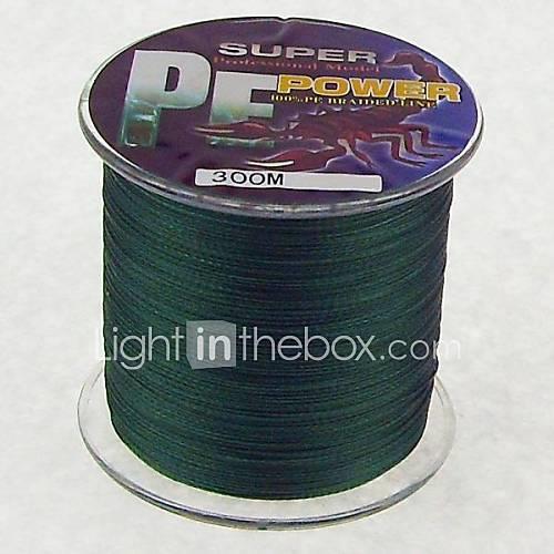 300M / 330 Yards PE Braided Line / Dyneema / Superline Fishing Line 45LB 40LB 35LB 30LB mm 147 Sea Fishing Fly Fishing Bait Casting Ice