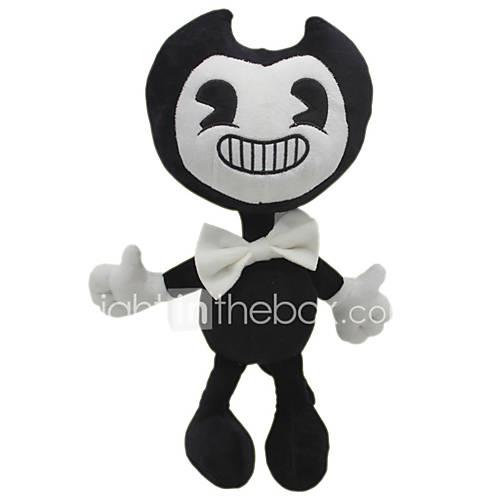 30cm Ghost Bendy and The Ink Machine Classic Theme Stuffed Animal Plush Toy Cute For Children Animals Silicone Gift 1pcs