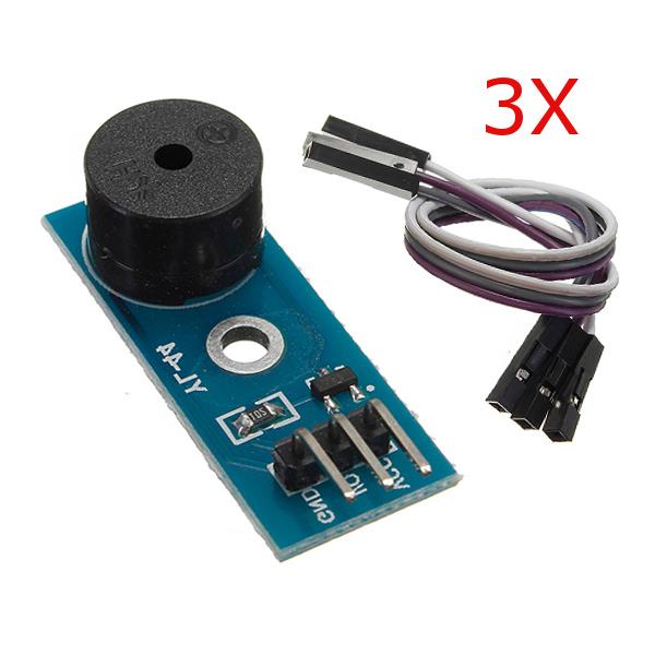 3Pcs 3.3-5V Passive Buzzer Alarm Module For Arduino