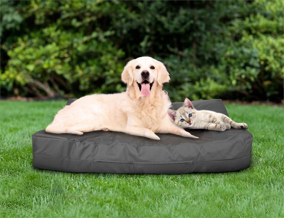 4 Paws Pets Bean Bag Cover | Charcoal or Chocolate