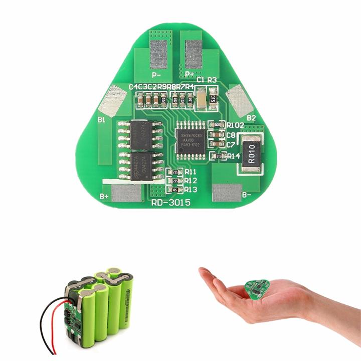 4A 3S Li-ion Lithium Battery Protection Circuit Board Three Cell PCB