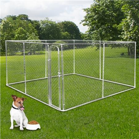 4m x 4m Pet Dog Kennel Run/Pet Enclosure Playpen