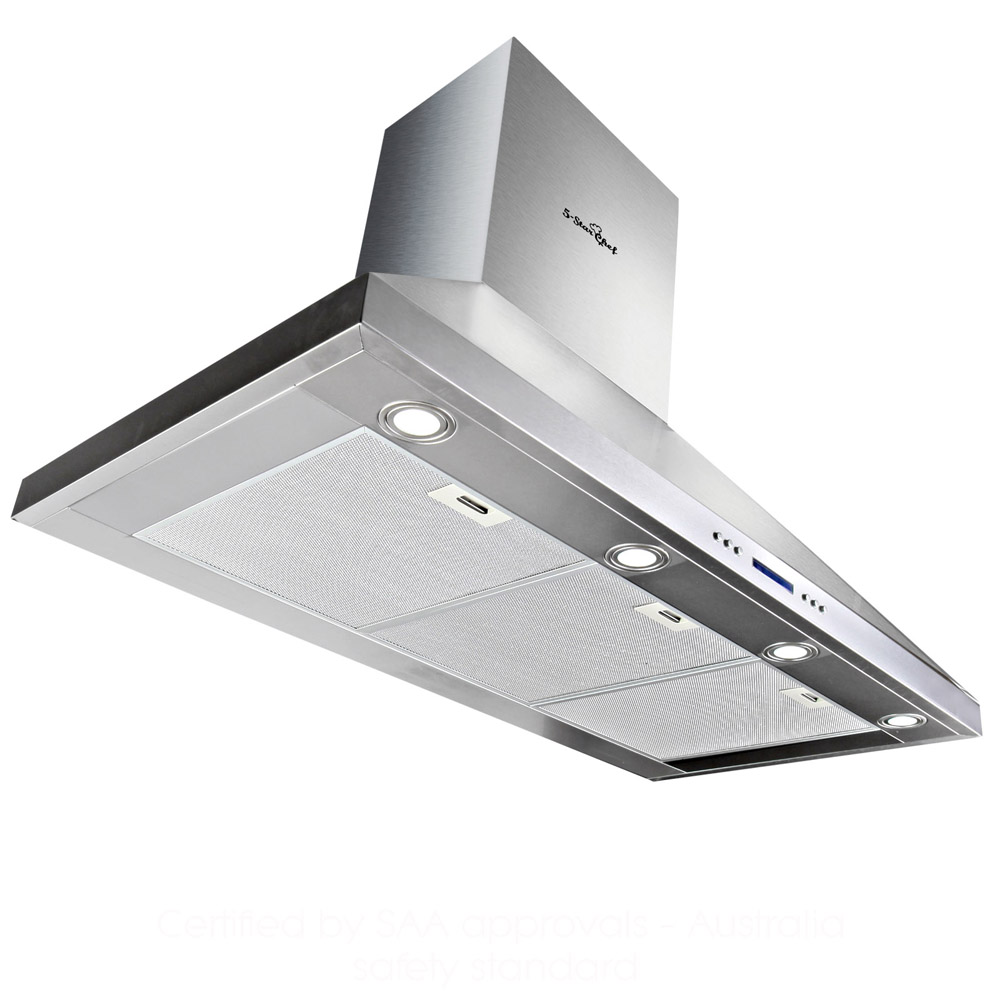 5 Star Chef 3 Fan Speed Rangehood 120cm