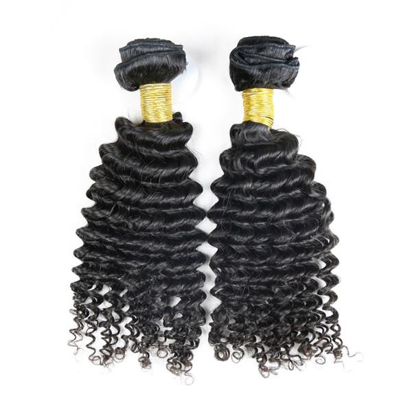 6A Grade Brazilian Virgin Unprocessed Deep Curly 100% Real Human Hair Extension