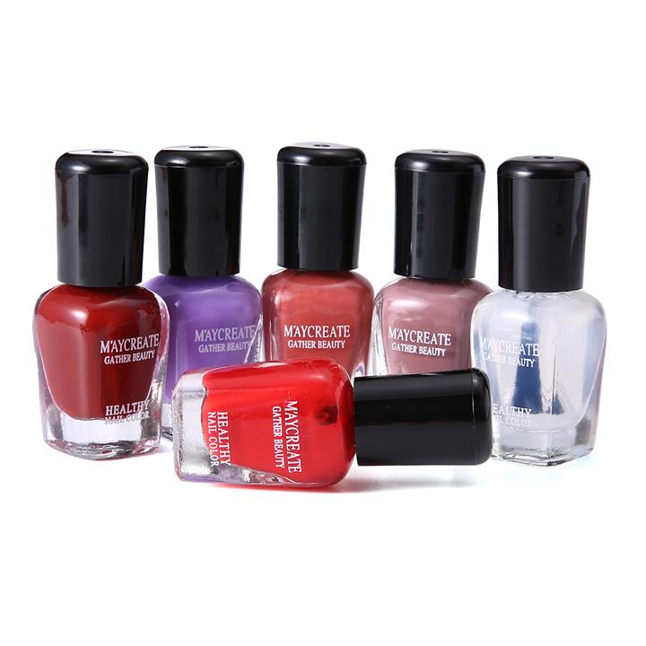 6pcs Water-Based Nail Polish Set