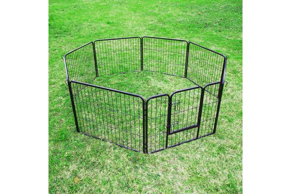 8 Heavy Duty Panel Foldable Pet Playpen 31