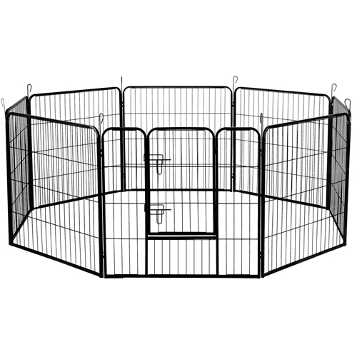 8 Panels Pet Dog Exercise Playpen 80CM