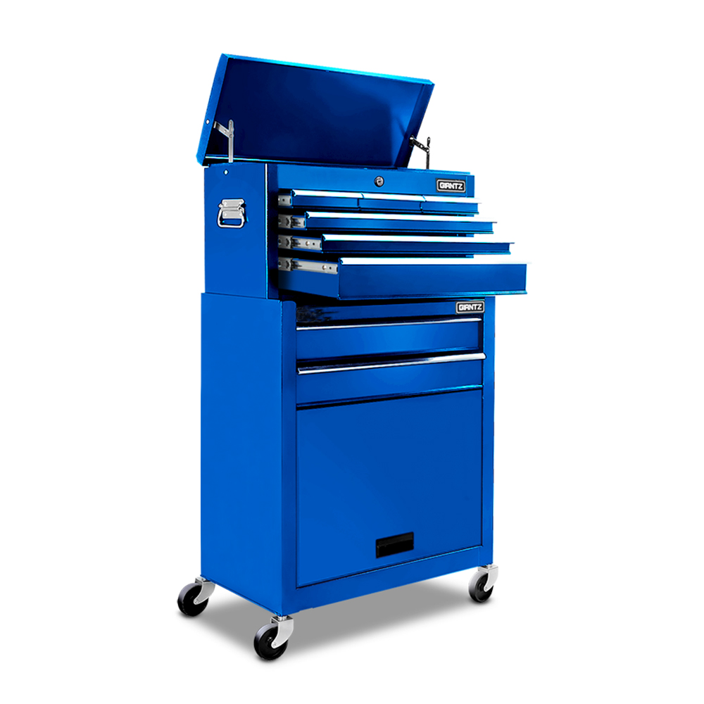 8-Drawer Tool Trolley (Blue)