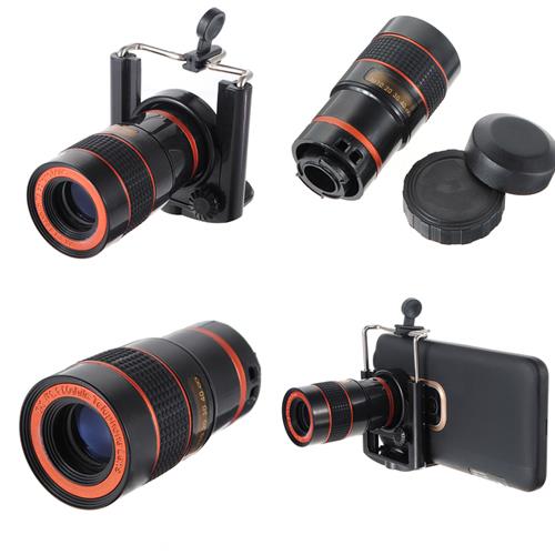 8 x Zoom Optical Lens For Mobile Phone Telescope