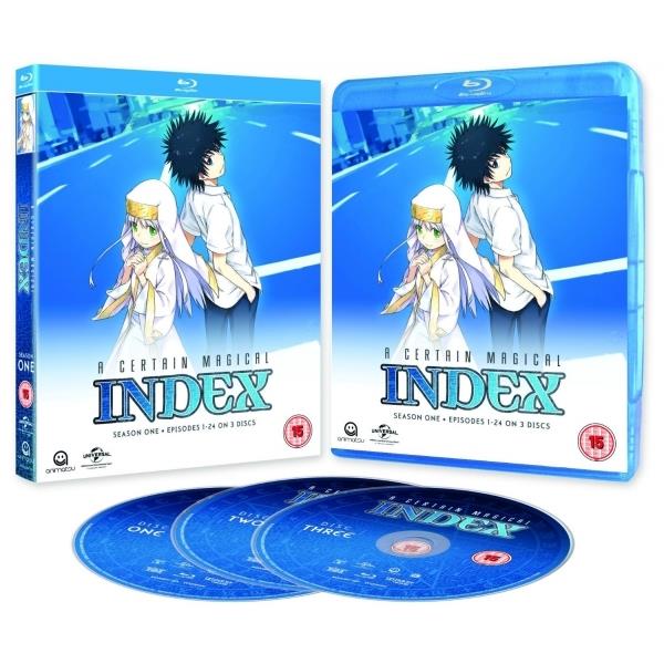 A Certain Magical Index Complete Season 1 Collection Blu-ray