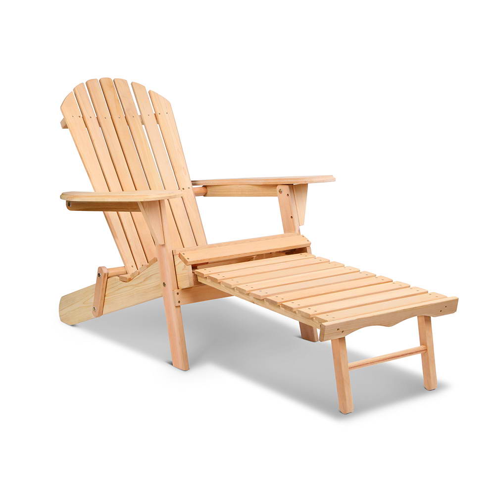 Adirondack Chair & Ottoman Set