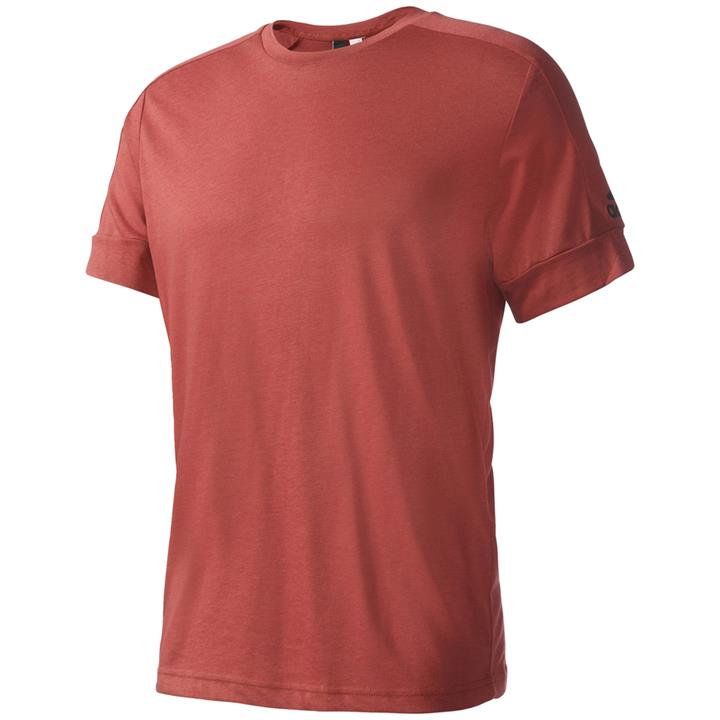 adidas Men's ID Stadium T-Shirt - Mystery Red - M - Mystery Red