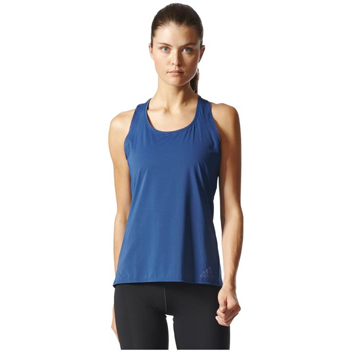 adidas Women's Climachill Tank Top - Mystery Blue - M - Mystery Blue