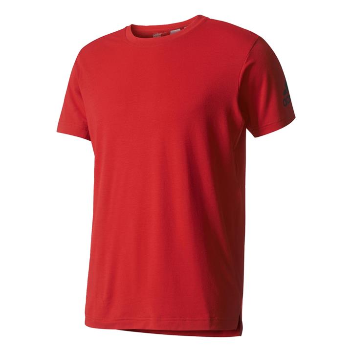 adidas Men's Freelift Prime T-Shirt - Scarlet - S - Scarlet