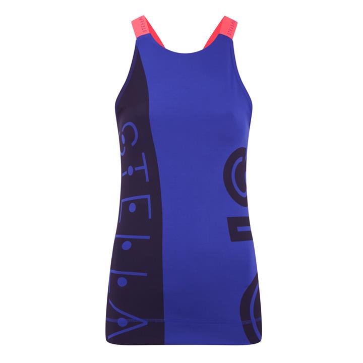 adidas Women's Stella Sport Gym Tank Top - Blue - XXS - Blue