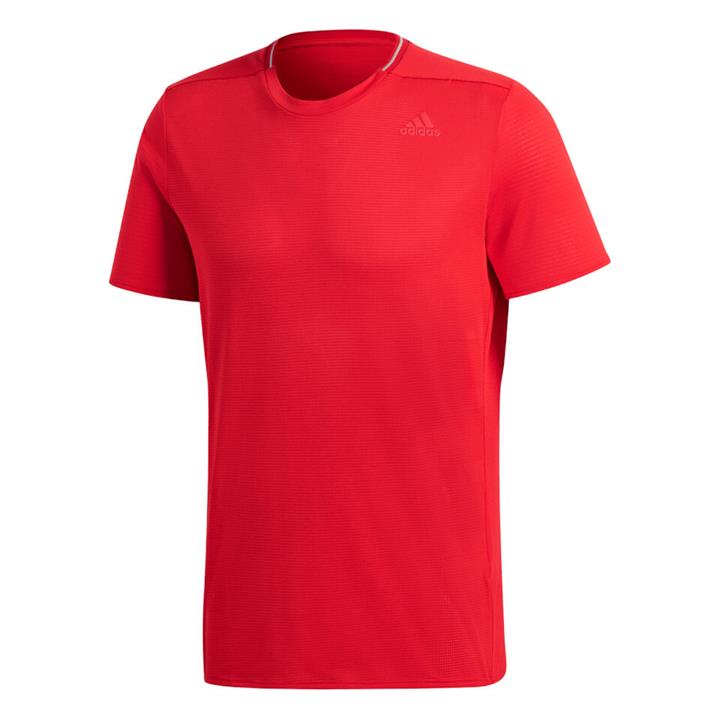 adidas Men's Supernova Running T-Shirt - Scarlet - XL - Scarlet