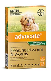 Advocate Puppies and Small Under 4kg Green 3 pack