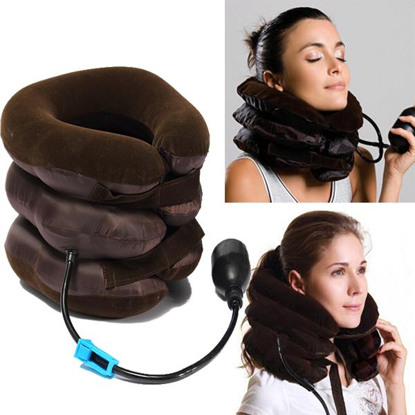 Air Cushion Neck Cervical Traction Shoulder Support Brace Pillow