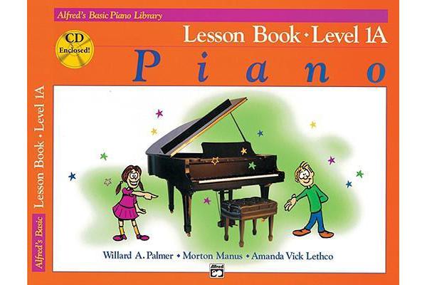 Alfred's Basic Piano Library Lesson Book, Bk 1a - Book & CD