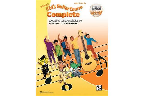 Alfred's Kid's Guitar Course Complete - The Easiest Guitar Method Ever!, Book & Online Video/Audio/Software