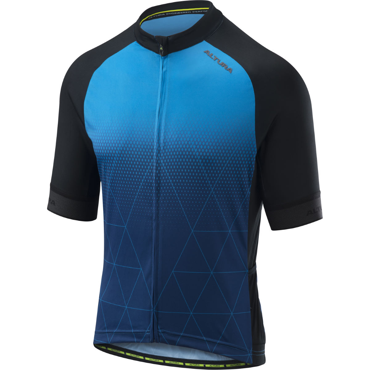 Altura Peloton Short Sleeve Prism Jersey - M Blue/Black