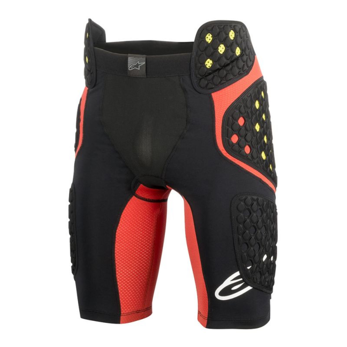 Alpinestars Sequence Pro Shorts - XLarge Black-Red | Body Armour