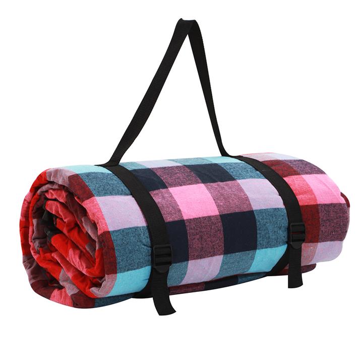 Alfreso 2.5m x 2.5m Picnic Rug Outdoor Blanket Mat Camping Waterproof Multi Colour Large