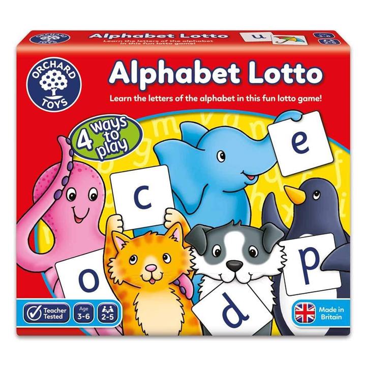 Alphabet Lotto Game by Orchard Toys