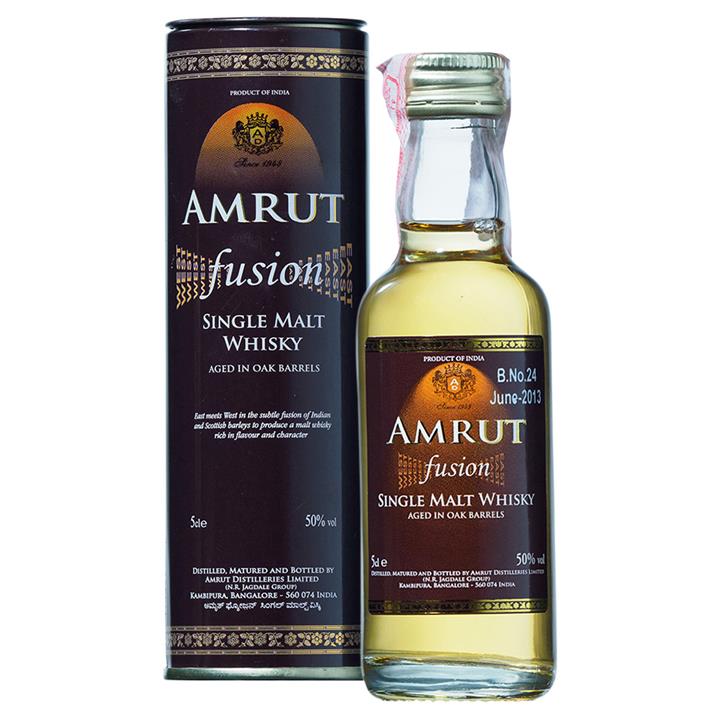 Amrut Fusion Indian Whisky 50mL