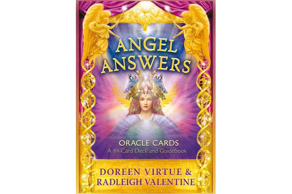 Angel Answers Oracle Cards - A 44-Card Deck and Guidebook