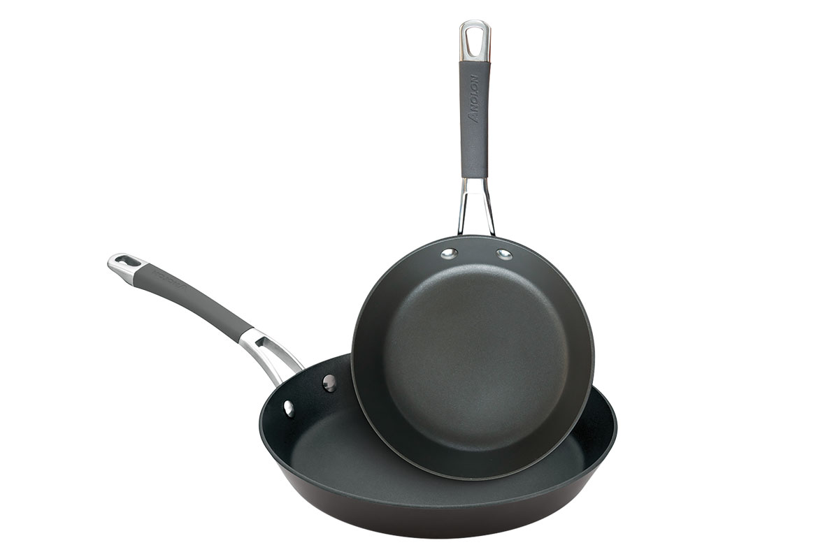 Anolon Endurance+ 20/26cm Open French Skillet Twin Pack