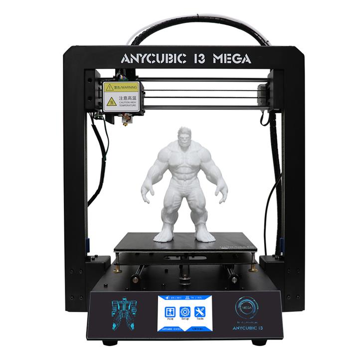 Anycubic I3 Mega DIY 3D Printer Support Power Resume With Filament Sensor 210x210x205mm Printing Size 1.75mm 0.4mm Nozzle