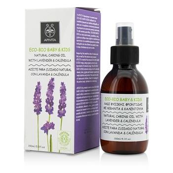 Apivita Eco-Bio Baby & Kids Natural Caring Oil With Lavender & Calendula 150ml/5.1oz Skincare