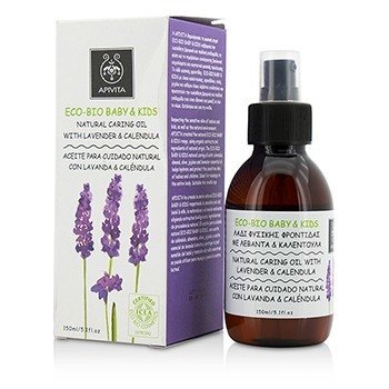 Apivita Eco-Bio Baby & Kids Natural Caring Oil With Lavender & Calendula 150ml/5.1oz