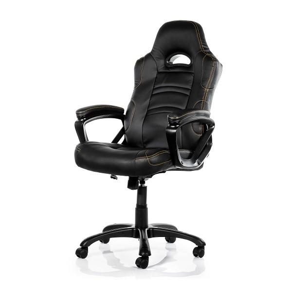 Arozzi Enzo Adjustable Gaslift Ergonomic Desk Chair - Black