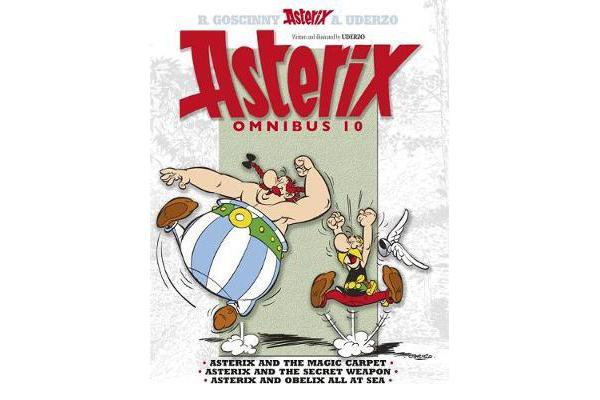 Asterix: Omnibus 10 - Asterix and the Magic Carpet, Asterix and the Secret Weapon, Asterix and Obelix All at Sea