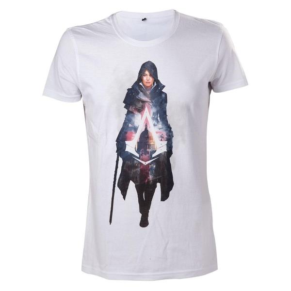 Assassin's Creed Syndicate Evie Frye Large White T-shirt