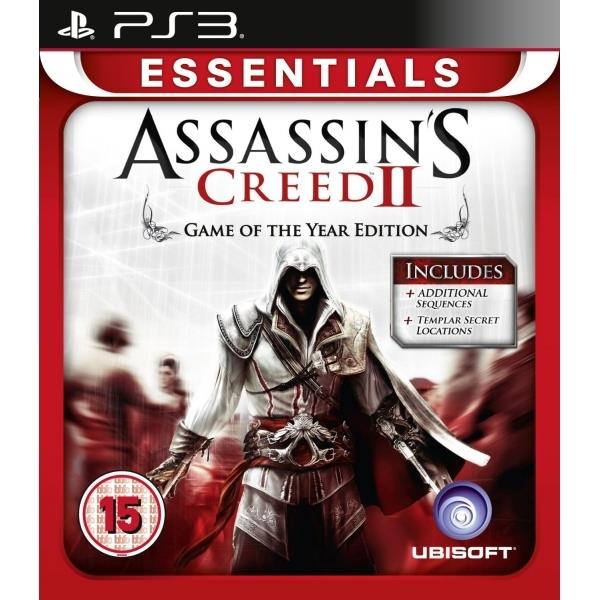 Assassin's Creed II 2 Game Of The Year Essentials PS3 Game